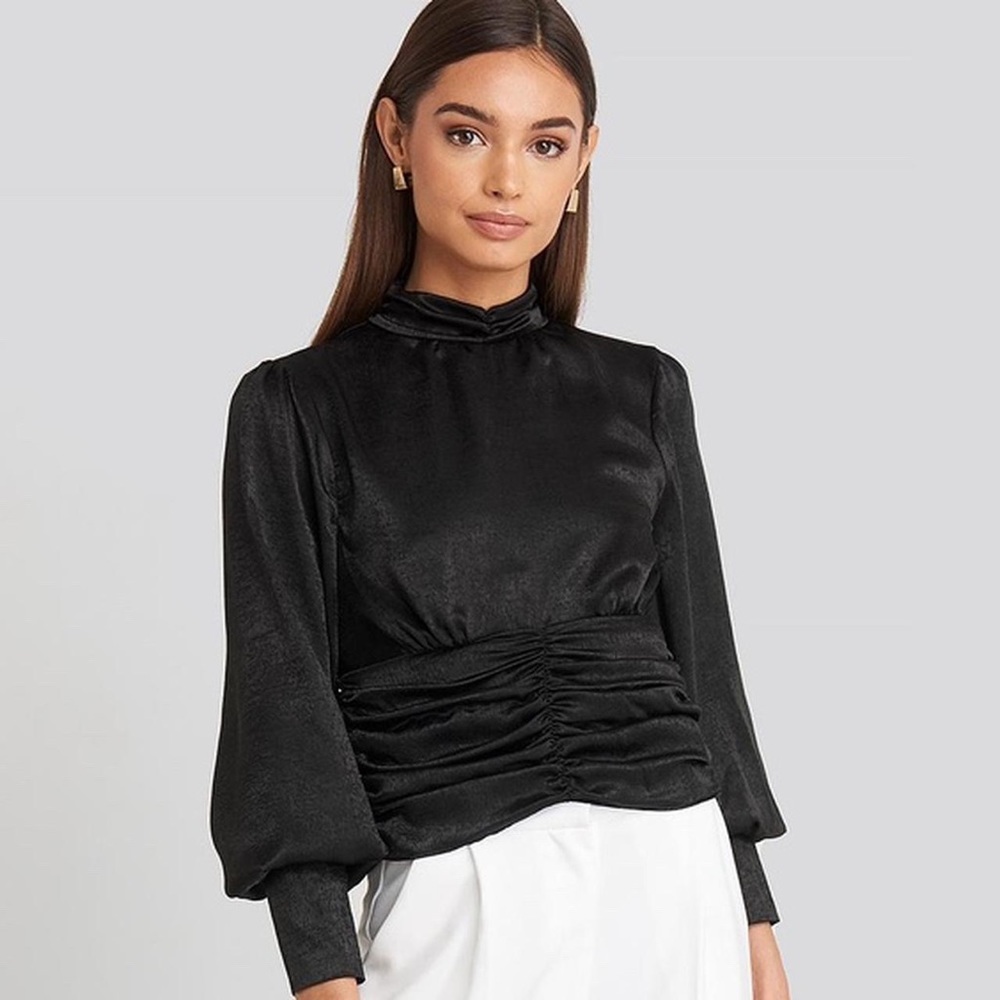 Nakd ruched corset blouse